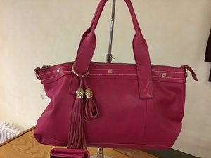 Accentrix pink leather